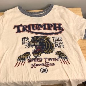 Triumph motorcycle t-shirt